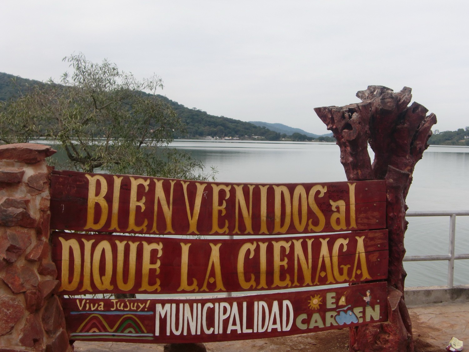 Welcome to the lake La Cienaga